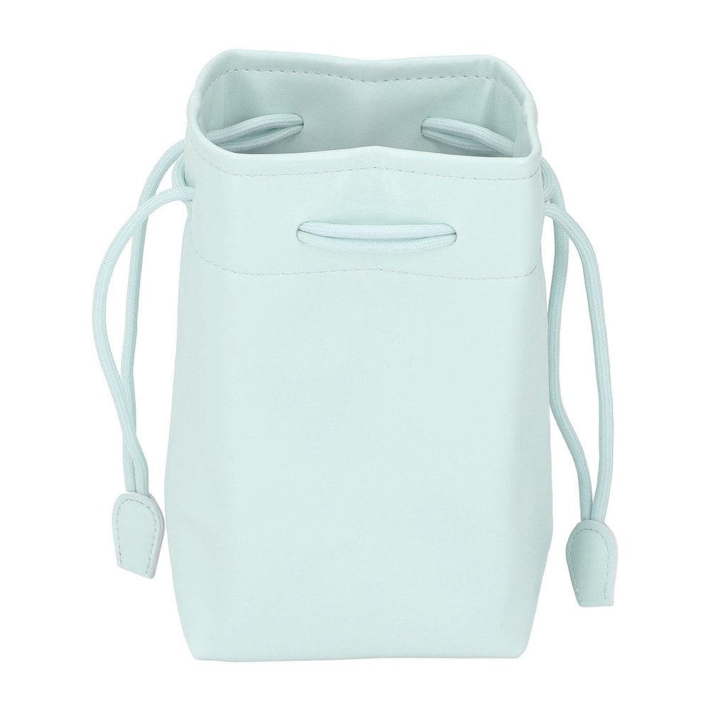 EUVAROMEX Waterproof PU Drawstring Bag for Instant Camera, Travel Organizer for Camera and Accessories /3577