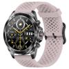 Compatible with ALPHAGEAR Smartwatch Bands, 22mm Quick Release Sport Desgined Silicone band with Metal Buckle Compatible with ALPHAGEAR Bravo II, Bravo XL, Raptor, Commander, Juliet Smartwatch (Pink, 22mm size band) view 1