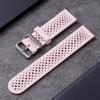 Compatible with ALPHAGEAR Smartwatch Bands, 22mm Quick Release Sport Desgined Silicone band with Metal Buckle Compatible with ALPHAGEAR Bravo II, Bravo XL, Raptor, Commander, Juliet Smartwatch (Pink, 22mm size band) view 2
