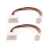 lowmountainswere 1pcs 4 Pin IDE Male to 4P ATA Female Power Cable to Floppy Drive Adapter Computer PC Floppy Drive Connector Cord PSU view 1