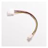 lowmountainswere 1pcs 4 Pin IDE Male to 4P ATA Female Power Cable to Floppy Drive Adapter Computer PC Floppy Drive Connector Cord PSU view 2