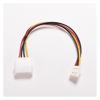 lowmountainswere 1pcs 4 Pin IDE Male to 4P ATA Female Power Cable to Floppy Drive Adapter Computer PC Floppy Drive Connector Cord PSU view 4