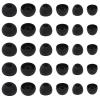 15 Pairs Silicone Ear Buds Headphone Earbuds Replaceable Earphone Covers Earbud Covers Fit in-Ear Headphones Suitable for Almost All Earphones (3 Sizes, Black) view 1