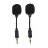 BAZEITFLOW 2pcs Professional Live Streaming Mic Lapel Mic Noise Reduction for Phone Computer Gaming Singing view 1