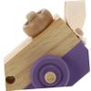 SKISUNO Boys and Girls Camera Model from Beech 2pcs Wooden Camera Toys Plaything for Boys and Girls view 3