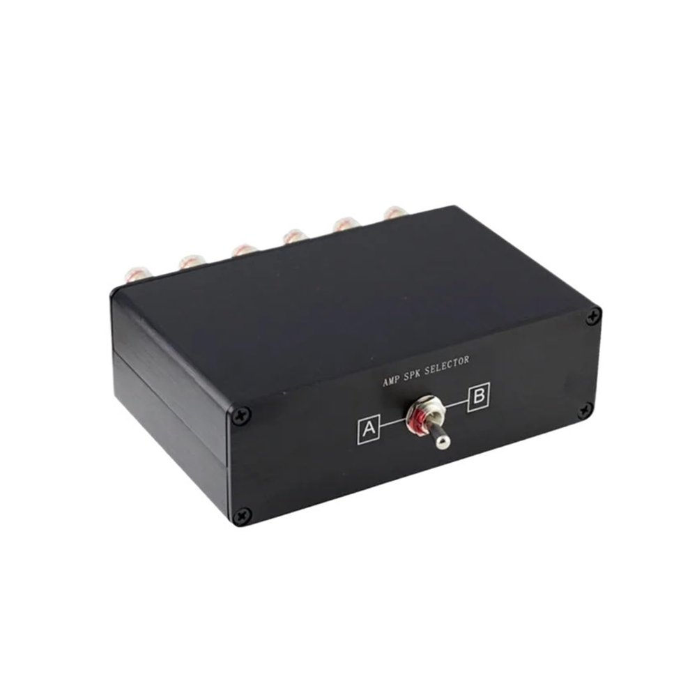 5MNG0Y8 Audio Switcher Amplifier Speaker Switch Converter 2 Input 1 Output/in Out Amplifiers(Copper Wire)