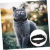 BUGUUYO 1pc Dog Collar Fixing Belt for Reflective Tracer Case for Dogs Pet Protector Black view 4