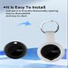 Case for Mili Smart Tracking Tag - Superior Silicone Build, Shockproof & Anti - Slip. Precise Cutouts Ensure Full Functionality.Black+White+Pink+Blue. view 3