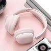Wireless Headphones RGB Lighting Foldable Bluetooth Earphones Gaming Earphone with Mic auriculares (Pink) view 2