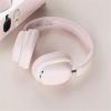 Wireless Headphones RGB Lighting Foldable Bluetooth Earphones Gaming Earphone with Mic auriculares (Pink) view 4