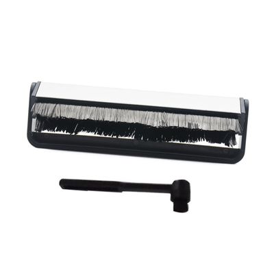 DOITOOL 2pcs Portable Vinyl Record Cleaner Brush Carbon Fiber Record Cleaning Kit Brush for Turntable Player Accessories