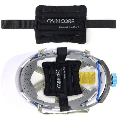 RAINCORE Reusable Gel Ice Cold Packs for Hot Weather - Safety Helmet Ice Cool pad - Head Cooling - Bike Bicycle Helmet Ice Polymer Pack - Outdoor Work - Cool Down Pack - Neck Shoulder Knee Injuries