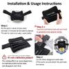 RAINCORE Reusable Gel Ice Cold Packs for Hot Weather - Safety Helmet Ice Cool pad - Head Cooling - Bike Bicycle Helmet Ice Polymer Pack - Outdoor Work - Cool Down Pack - Neck Shoulder Knee Injuries view 3