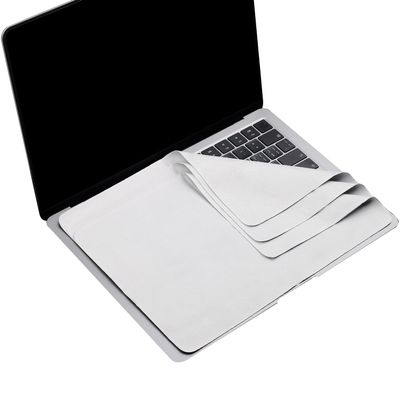 3 Pack Microfiber Liner Cleaning Cloth 15" 16" MacBook Air 15.3/MacBook Pro 15 /MacBook Pro 16 inch Screen Keyboard Imprint Protection, Keyboard Protector for MacBook Air/Pro 15"/Pro 16-Grey