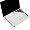3 Pack Microfiber Liner Cleaning Cloth 15" 16" MacBook Air 15.3/MacBook Pro 15 /MacBook Pro 16 inch Screen Keyboard Imprint Protection, Keyboard Protector for MacBook Air/Pro 15"/Pro 16-Grey view 1