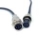 16.4ft GX20 8 Pin Male to Female Cable, GX20 8Pins Female to Male Head Aviation Cordset Electrical Connector Panel Mount Circular Metal Adapter Cordset for Ships 5A 200V 20AWG (5meter) view 1