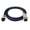 16.4ft GX20 8 Pin Male to Female Cable, GX20 8Pins Female to Male Head Aviation Cordset Electrical Connector Panel Mount Circular Metal Adapter Cordset for Ships 5A 200V 20AWG (5meter) view 2