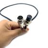 16.4ft GX20 8 Pin Male to Female Cable, GX20 8Pins Female to Male Head Aviation Cordset Electrical Connector Panel Mount Circular Metal Adapter Cordset for Ships 5A 200V 20AWG (5meter) view 3