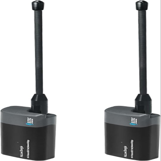 Heltec Wireless Bridge Point to Point Outdoor  WiFi Bridge 3300 feet Long-Range Transmission, 802.11ah WiFi HaLow Dongle with Atenna Ethernet Cable (AP+STA Pair Set)