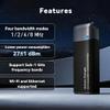 Heltec Wireless Bridge Point to Point Outdoor  WiFi Bridge 3300 feet Long-Range Transmission, 802.11ah WiFi HaLow Dongle with Atenna Ethernet Cable (AP+STA Pair Set) view 2