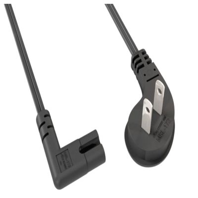 DIGITMON 2-Prong Replacement AC Power Cord Cable Compatible for Samsung Smart Gaming OLED TV QN48S90D