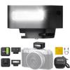 Zeniko ZF08 Flash for Camera w/Flash Height Booster, GN16, CCT 6500k 200k, Universal Hot Shoe Mount, 3s Fast Recycling, Full Power Camera Flashes for Sony/Canon/Nikon/Panasonic/Olympus (Black) view 1