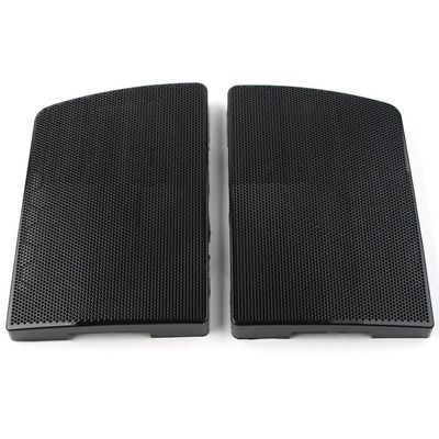 Cnaloo12 Motorbike 6X9" Saddlebag Speaker Grills Lid Mesh Covers for Harley Electra Street Road Glide Plastic Black