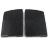 Cnaloo12 Motorbike 6X9" Saddlebag Speaker Grills Lid Mesh Covers for Harley Electra Street Road Glide Plastic Black view 1