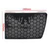Cnaloo12 Motorbike 6X9" Saddlebag Speaker Grills Lid Mesh Covers for Harley Electra Street Road Glide Plastic Black view 3