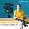 COMICA VM20 Shotgun Microphone with 3.5mm TRS to USB-C Audio Output Cable, Super-Cardioid Camera Microphone with OLED Power Display, Video Mic for Smartphones, DSLR Cameras, Tablets, Laptops view 4