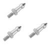 ThtRht 3 Pack Tripod Foot Spikes with 1/4 inch Thread Screw Stainless Steel Anti-Slip Camera Tripod Ground Spike Feet Replacement Parts for Camera Tripods Stand Leg Monopod Outdoor Photography view 1