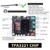 T100HS Power Amplifier Board with Subwoofer 2.0 Channel 100W2, TPA3221 Chip 12V-30V Audio Power Amplifier with Treble and Bass Control view 2