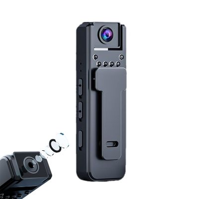 1080P HD Body Worn Camera, Portable Body Camera with Night Vision, Loop Recording, Back Clip for Traveling, Driver, Delivery Man, Lecture Recording, Serving Jobs (1Pc)