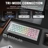 ATTACK SHARK X68HE PRO Rapid Trigger Wireless Gaming Keyboard and X11 Mouse, 8K Polling Rate,Hall Effect Magnetic Switch Keyboard, Tri-Mode Mouse with Magnetic Charging Dock, 22000 DPI for PC Mac view 3