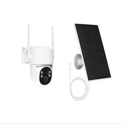 TWSYOXPR 4G/WiFi 4MP Surveillance Smart Security Camera Solar Charging IP65 Waterproof Human Tracking Full Color Night Vision(4G SEA Version)