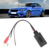 Universal Wireless Bluetooth Module Adapter AUX Audio 2 Auxiliary Cable Car Radio Connector Plastic Bluetooth Module Wire Suitable for Most Cars view 2