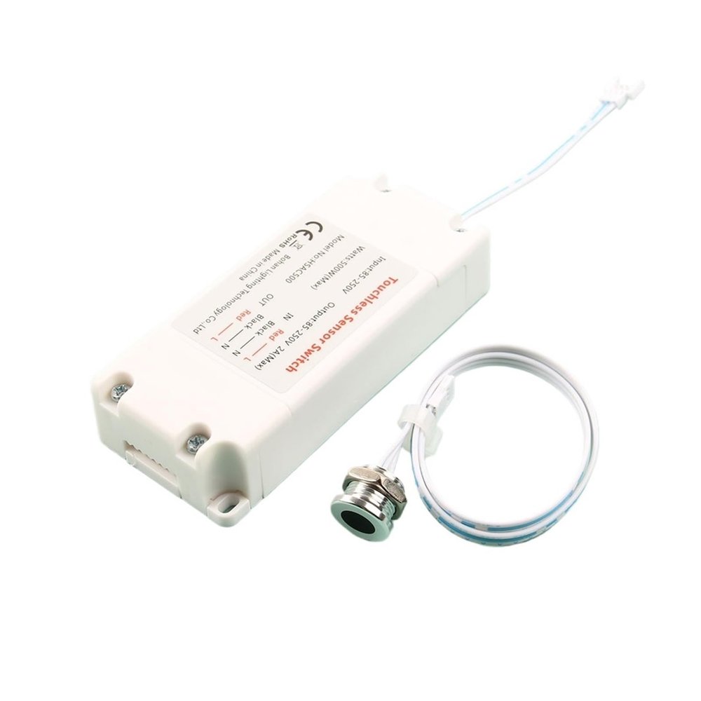 110V 220V Door Sensor 500W Proximity Switch Infrared IR Touchless Motion Detector(Door 30cm)
