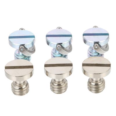 Angoily 6pcs Mounting Camera Screw Tripod and Monopod Compatible Design for Secure Camera Fixing for Photography and Videography