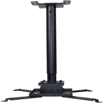 XYIANG Projector Stand Projector Mount Projector Bracket Wall-Mounted Ceiling Bracket with Adjustable Extension Pole Black for Office, Home, Stage Or Studio