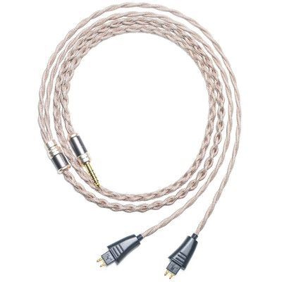 FSIjiangyi 6N Single Crystal Copper Headphone Cable for Fostex TH610 TH900 MK2 TH909 TH1000RP TH1100RP TH808 4.4mm Balanced Hi-Fi Headphone Audio Upgrade Cable (6.35mm Plug)