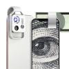 JOEBO Microscope Kit 200X Mini Pocket Microscope, with LED Light Microscope Lens Adapters(White) view 4
