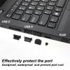55Pcs USB Port Caps Silicone USB Port Cover Protector Dust Plug view 2