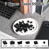 55Pcs USB Port Caps Silicone USB Port Cover Protector Dust Plug view 3