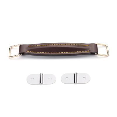 Leather Handle with Fitting for Marshall Amp AS50D AS100D Coffee
