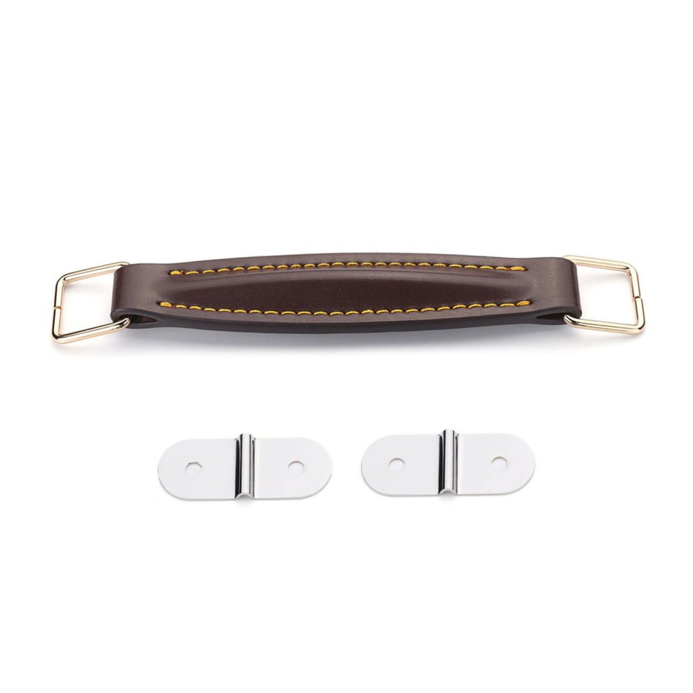 Leather Handle with Fitting for Marshall Amp AS50D AS100D Coffee