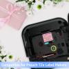 KCMYTONER 3 Pack Compatible for Ptouch TZe-RE34 TZ-RE34 Satin Ribbon TZe TZ Tape 12mm 0.47" Gold on Pink Embellish Fabric Label Maker Tape for PT-1830 PT-1890C PT-2430PC PT-2730 PT-1290 view 3