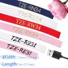 KCMYTONER 3 Pack Compatible for Ptouch TZe-RE34 TZ-RE34 Satin Ribbon TZe TZ Tape 12mm 0.47" Gold on Pink Embellish Fabric Label Maker Tape for PT-1830 PT-1890C PT-2430PC PT-2730 PT-1290 view 4