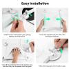 for Satellite Dish Suction Cup Mount, Satellite Suction Cup Mount for Car Window and Sunroof ABS Stable Satellite Dish Suction Cup Mounting Kit for RV Driving view 2
