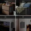 Biometric Bedside Gun Safe, Biometric Mounted Nightstand Quick Access Lock Box for Car Truck Desk Bedside Wall with Security Fingerprint Key Access view 2
