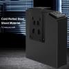 Biometric Bedside Gun Safe, Biometric Mounted Nightstand Quick Access Lock Box for Car Truck Desk Bedside Wall with Security Fingerprint Key Access view 3